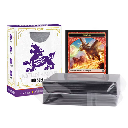 100 Dual Matte Premium Sleeves - Kyrin Amor