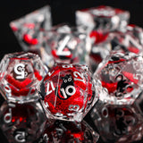 Cat Sharp Edge Dice Set - 7er D&D-Würfelset
