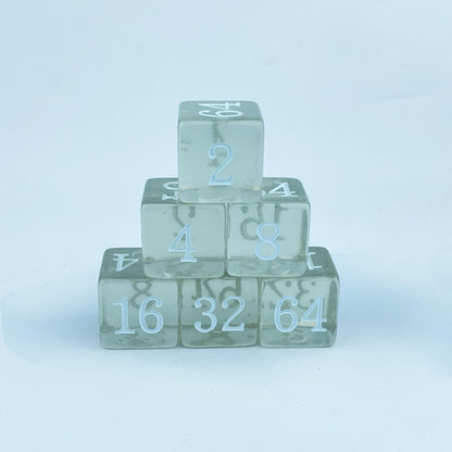 Multiplikations Würfel - D6 (16mm) - 6er Set