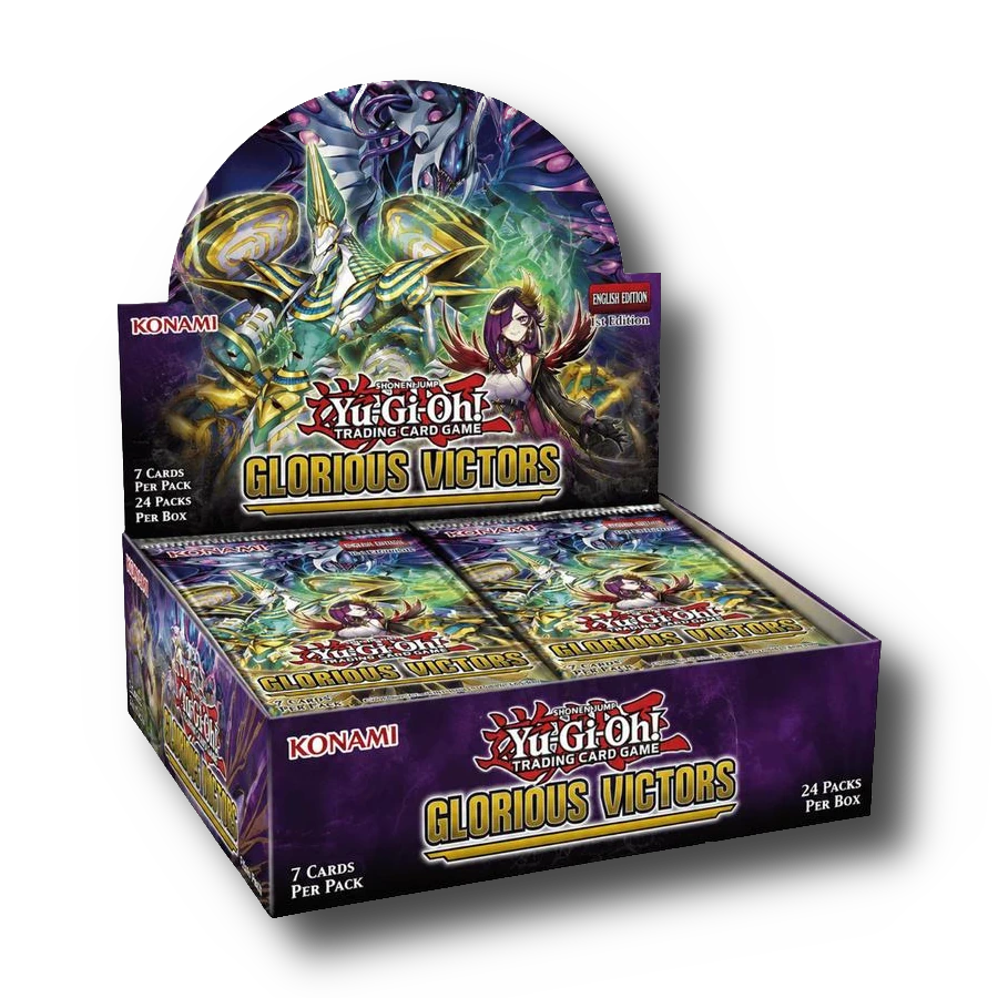 Yu‑Gi‑Oh! - Glorious Victors Booster Display (24 Booster) - Deutsch