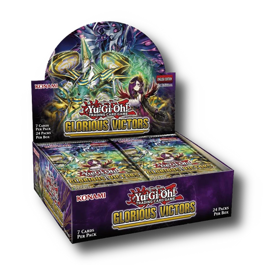 Yu‑Gi‑Oh! - Glorious Victors Booster Display (24 Booster) - Deutsch
