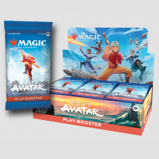 Avatar - Der Herr der Elemente Play Booster Display