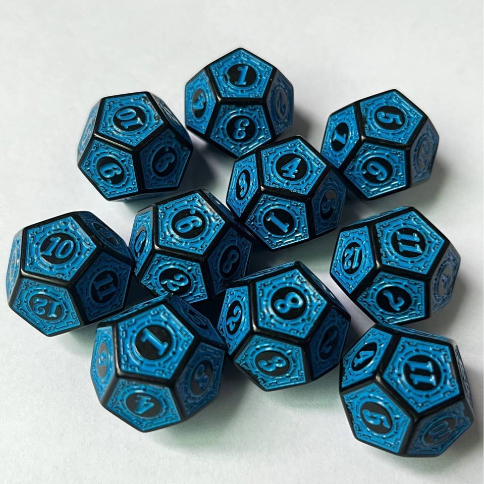 Ornament Würfel - D12 (16mm) - Einzelwürfel