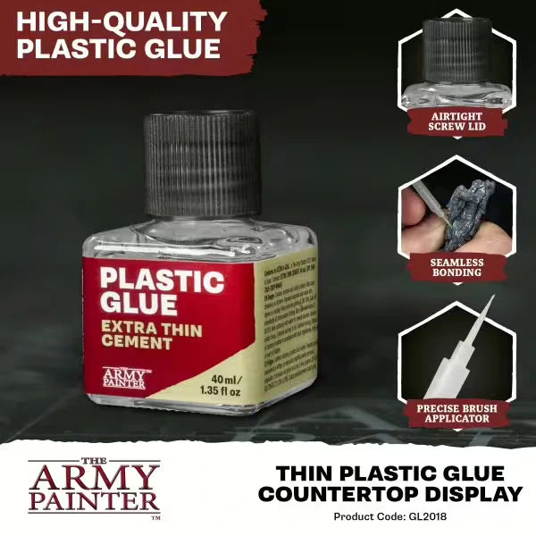The Army Painter - Extra Thin Cement 40ml - Plastic Glue
