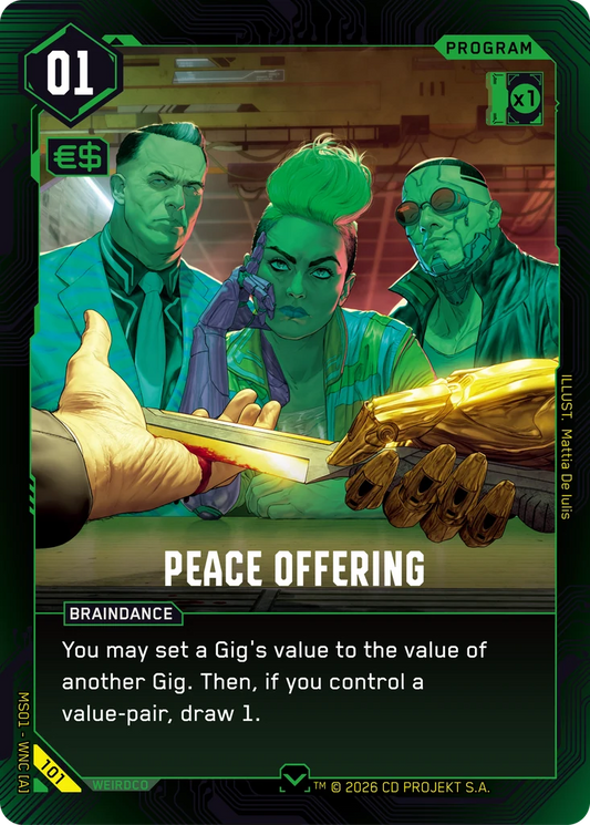 PEACE OFFERING