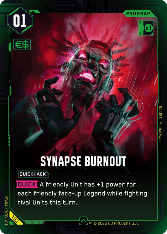 SYNAPSE BURNOUT