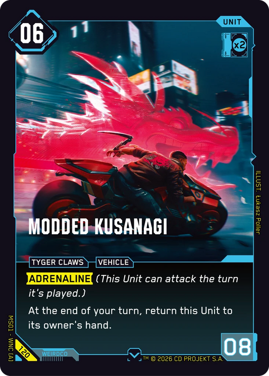 MODDED KUSANAGI