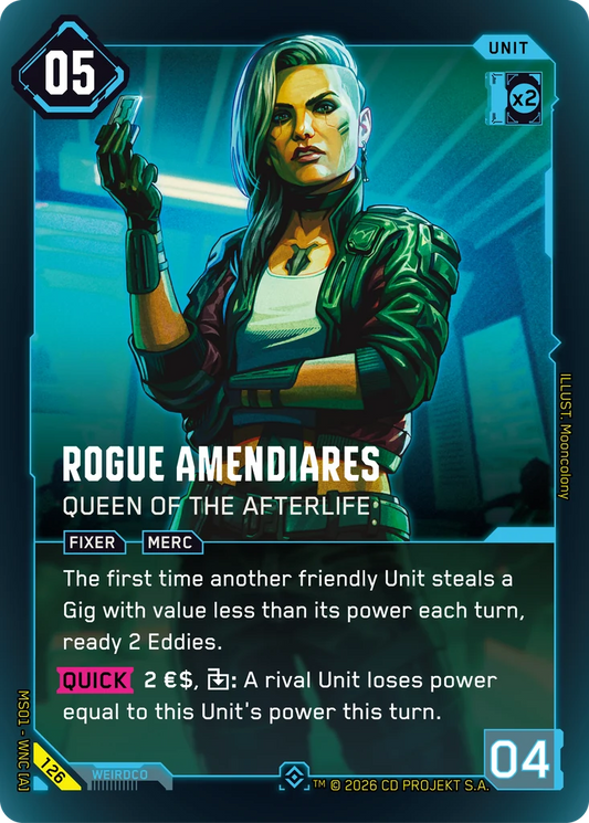 ROGUE AMENDIARED