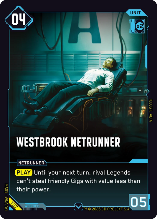 WESTBROOK NETRUNNER