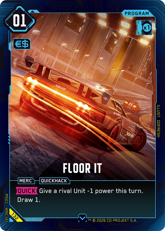 FLOOR IT