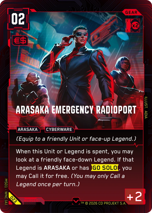 ARASAKA EMERGENCY RADIOPORT