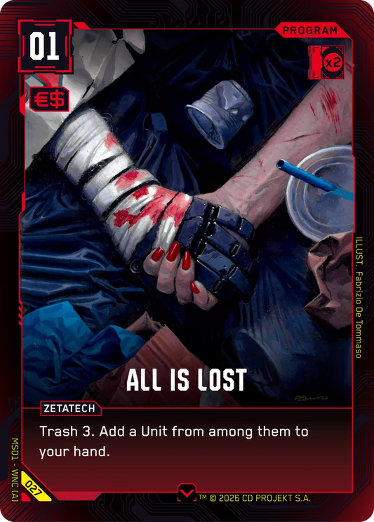 ALL IS LOST