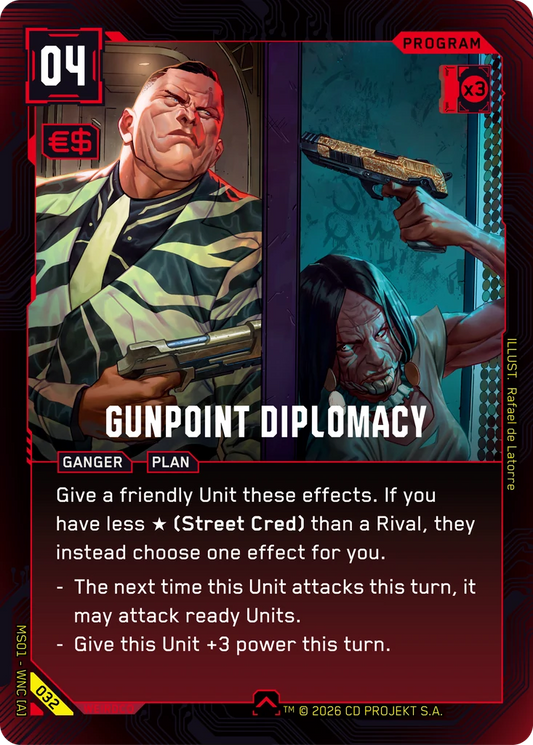 GUNPOINT DIPLOMACY