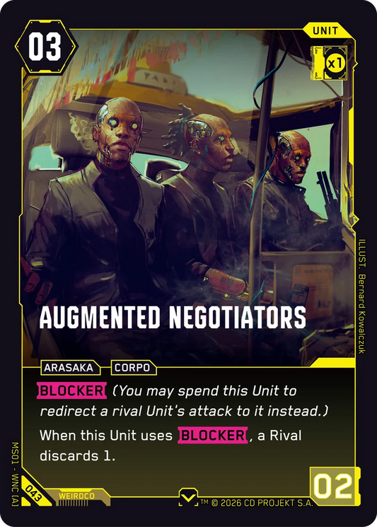 AUGMENTED NEGOTIATORS