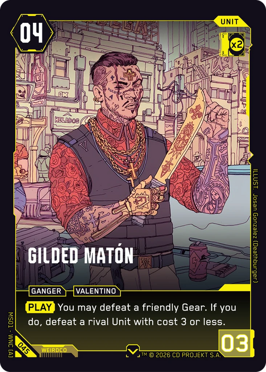 GILDED MATÓN