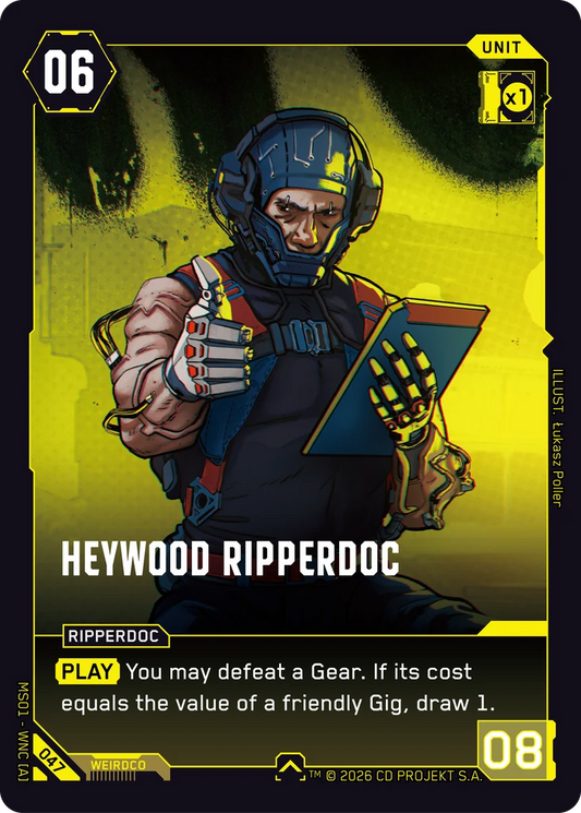 HEYWOOD RIPPERDOC