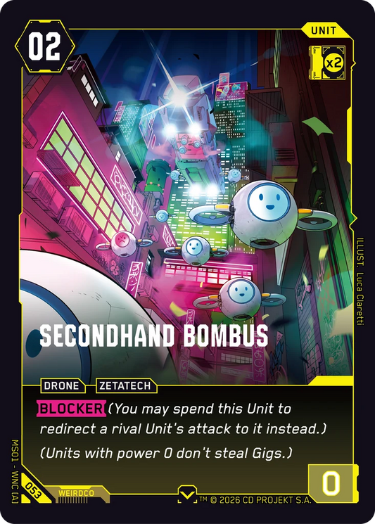 SECONDHAND BOMBUS