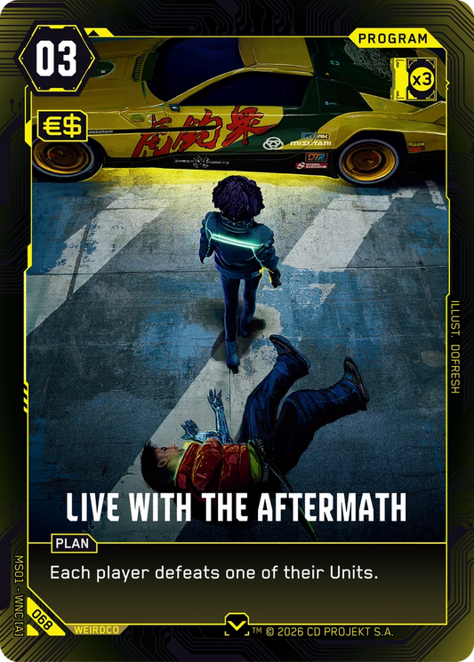 LIVE WITH THE AFTERMATH