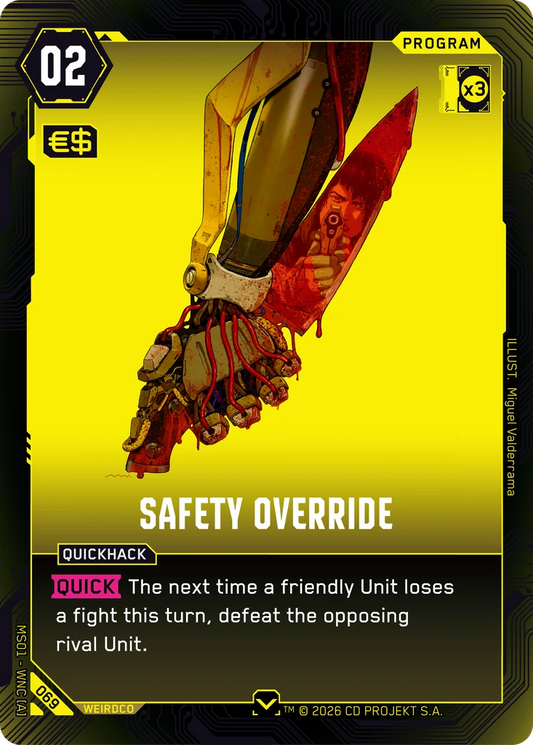 SAFETY OVERRIDE
