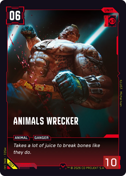 ANIMALS WRECKER