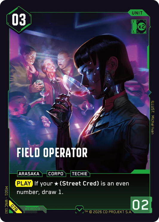 FIELD OPERATOR