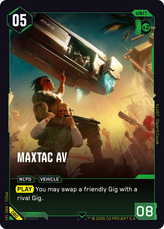 MAXTAC AV