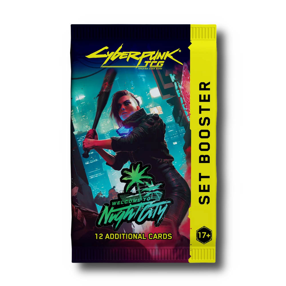 Cyberpunk TCG - Welcome to Night City Booster-Pack - Englisch
