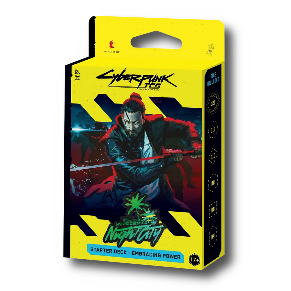Cyberpunk TCG - Welcome to Night City Starter Deck - Embracing Power - Englisch