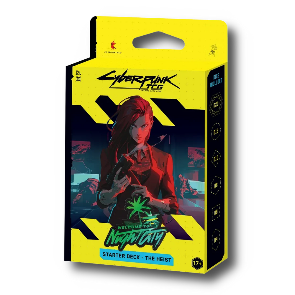 Cyberpunk TCG - Welcome to Night City Starter Deck - The Heist - Englisch