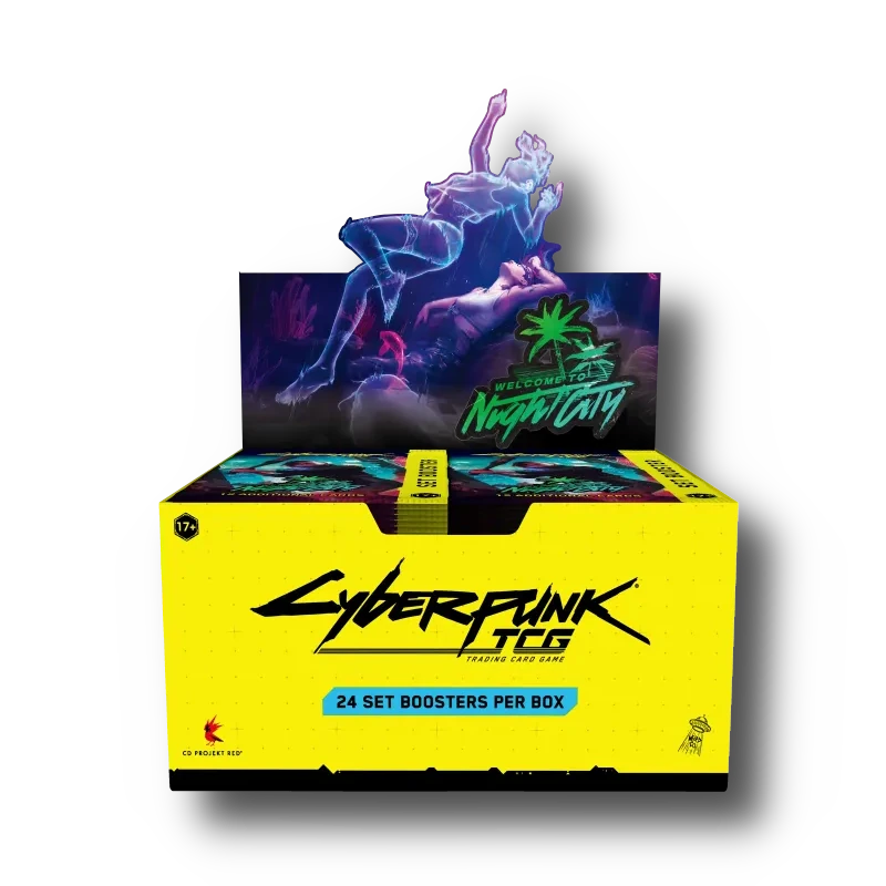 Cyberpunk - Welcome to Night City Booster Display (24 Booster) - Englisch