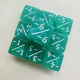 Counter Positiv/Negativ - D6 Würfel (16mm) - Einzelwürfel