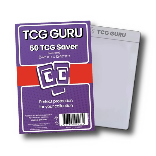 TCG Guru - Card Saver - 84mm x 124mm (50)