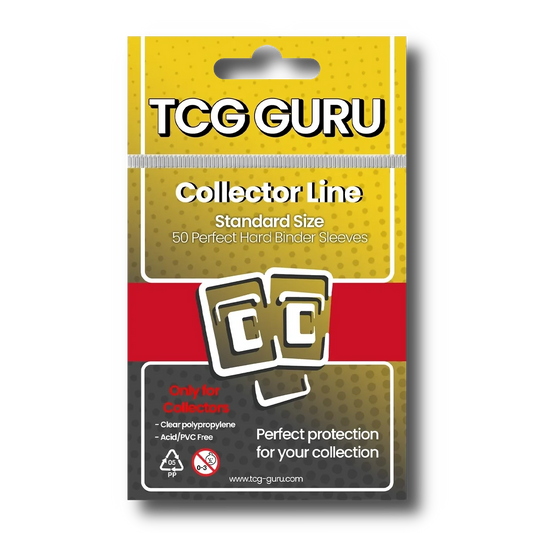 TCG Guru: Collector Line - Perfect Hard Binder Sleeves (50)
