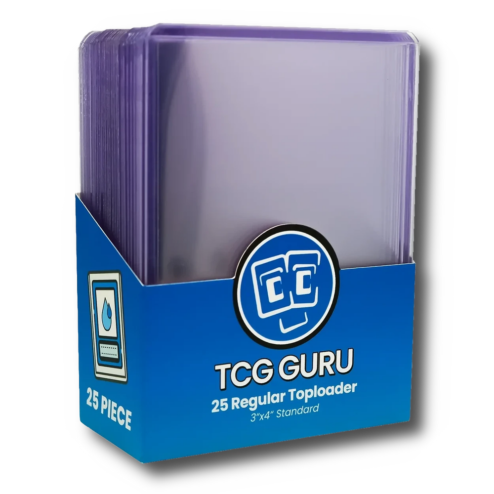 TCG Guru - Regular Toploader - 3" x 4" (25)