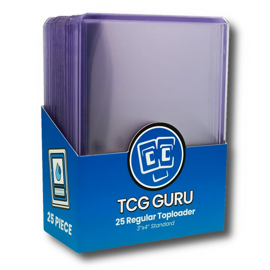 TCG Guru: Regular Toploader - 3" x 4" (25)