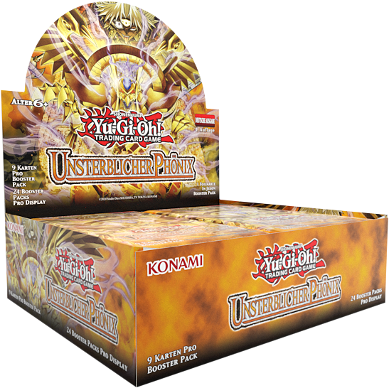 Yu‑Gi‑Oh! - Unsterblicher Phönix Booster Display (24 Booster) - Deutsch