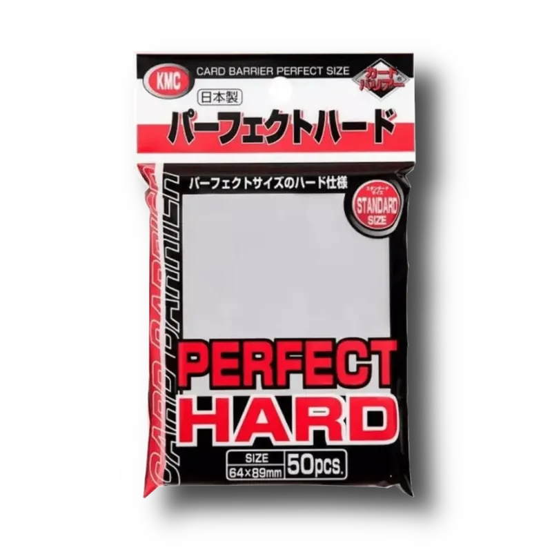 KMC - Perfect Hard Transparent - Standard Size (50)