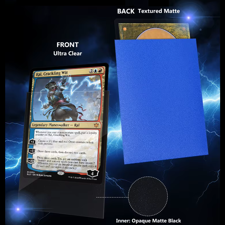 100 Dual Matte Premium Sleeves - Kyrin Amor