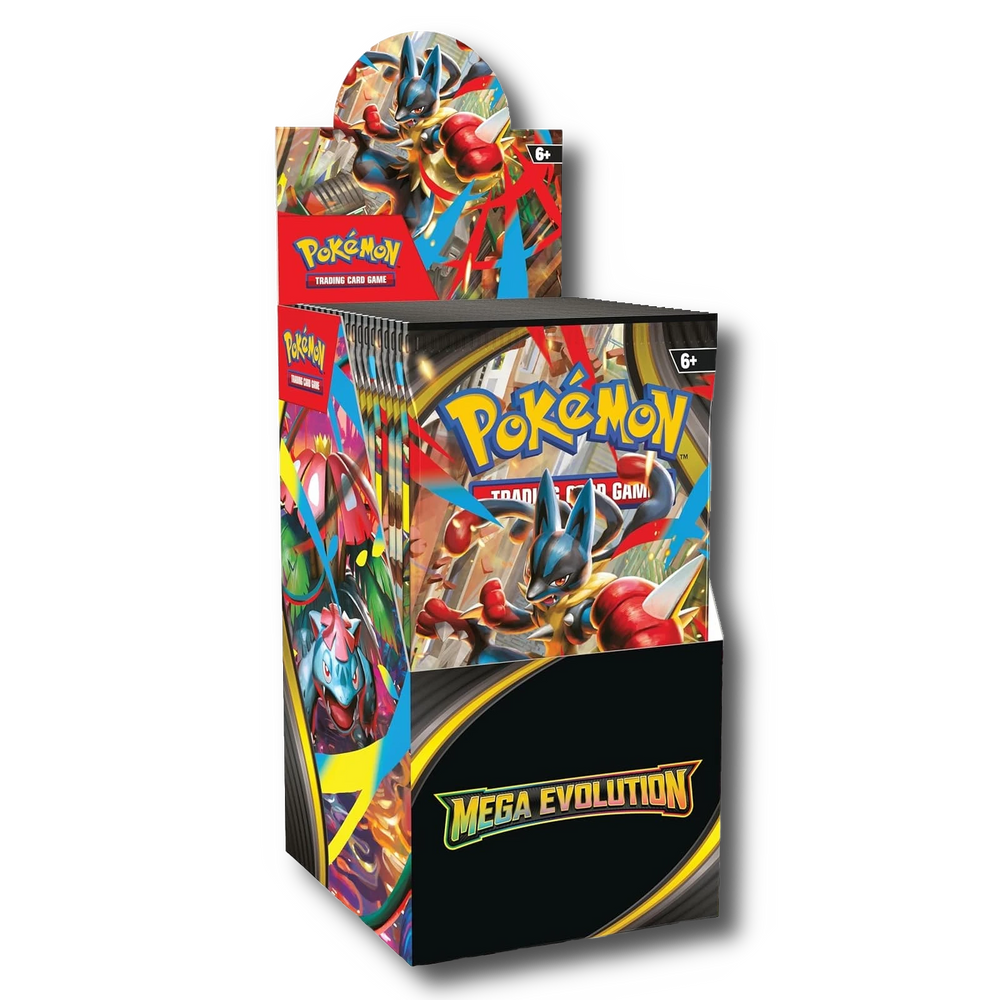 Mega-Entwicklung Booster Display (18 Booster)