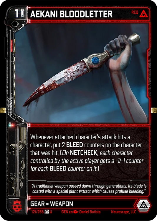 AEKANI BLOODLETTER
