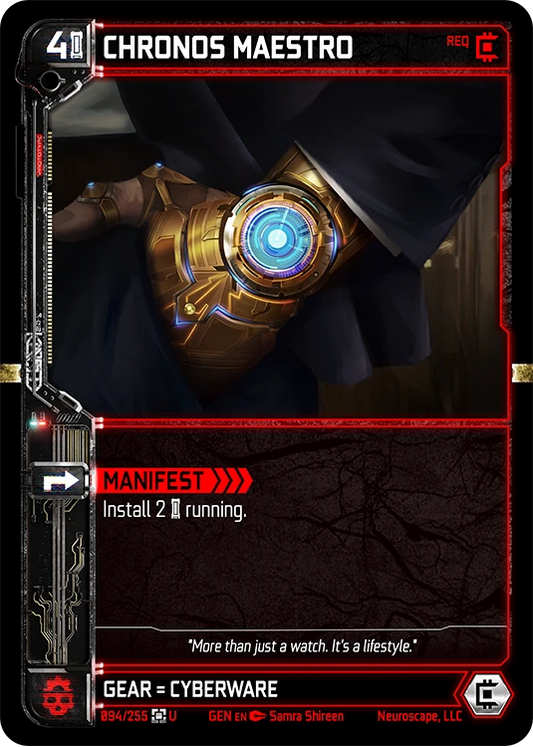 CHRONOS MAESTRO
