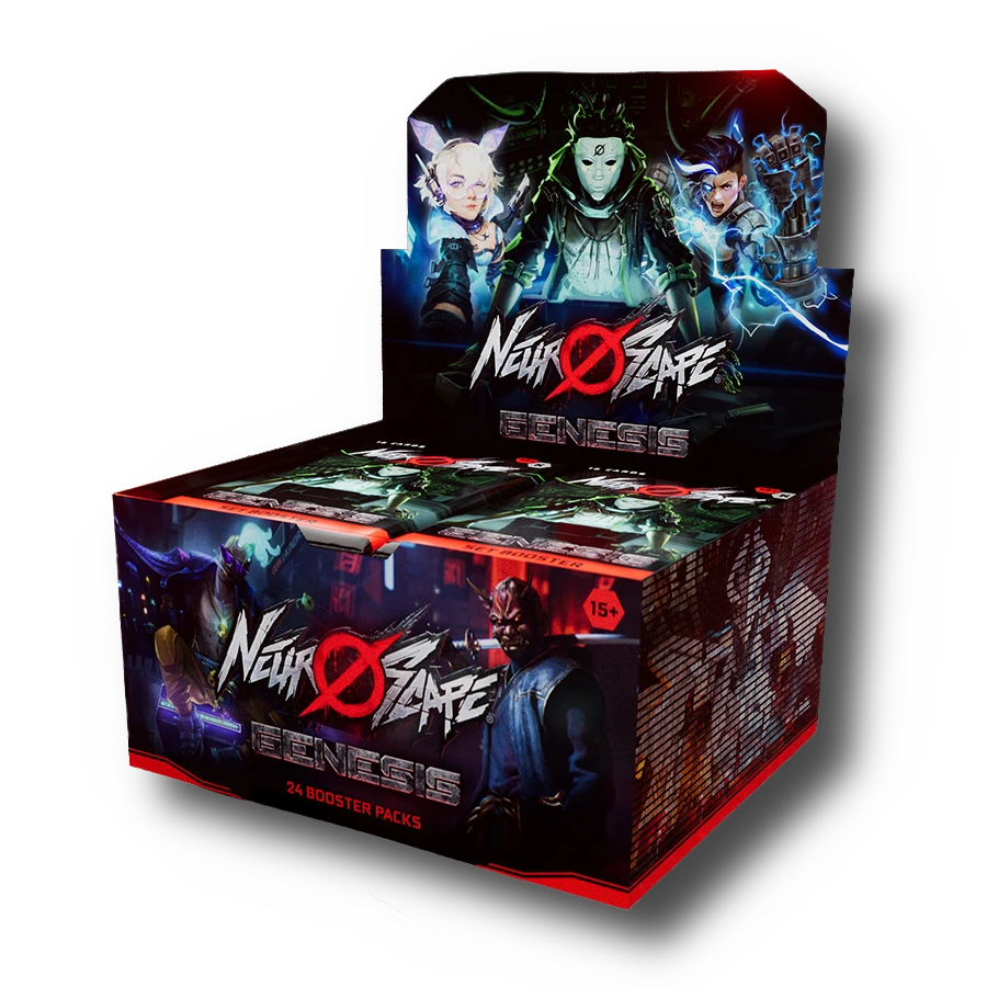 Neuroscape - Genesis Unlimited Booster Display (24 Booster) - Englisch