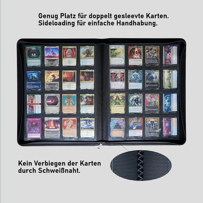 Sammelkarten Album mit Reißverschluss (Premium Zip Binder)