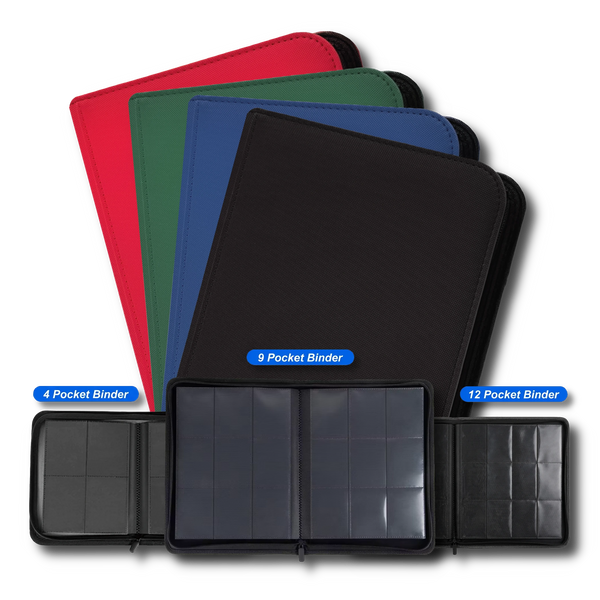Sammelkarten Album mit Reißverschluss (Premium Zip Binder)