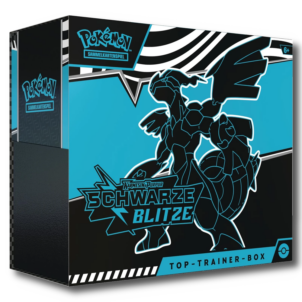 Schwarze Blitze Top-Trainer Box