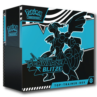 Schwarze Blitze Top-Trainer Box