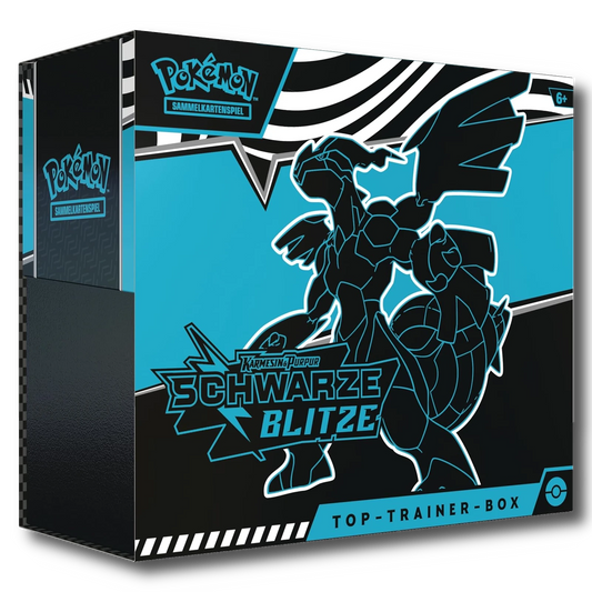 Schwarze Blitze Top-Trainer Box