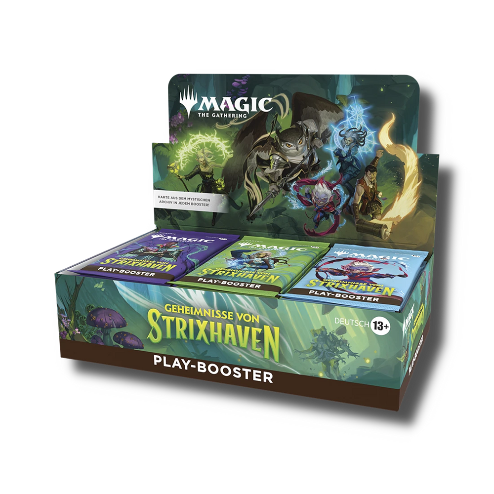 Geheimnisse von Strixhaven Play-Booster Display (30 Booster) - deutsch