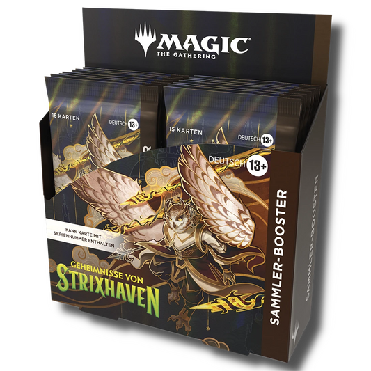 Magic - Geheimnisse von Strixhaven Sammler-Booster Display (12 Booster) - Deutsch