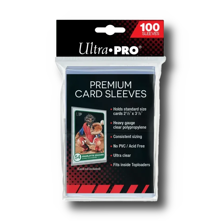 Ultra Pro - Premium Card Sleeves - Standard Size (100)